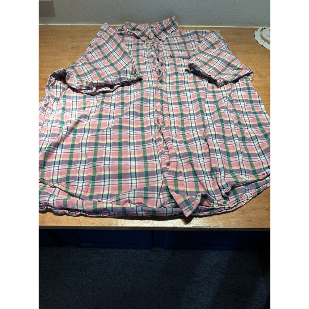 Brooks Brothers Men's Plaid Button Down Shirt XXL 346 Long Sleeve